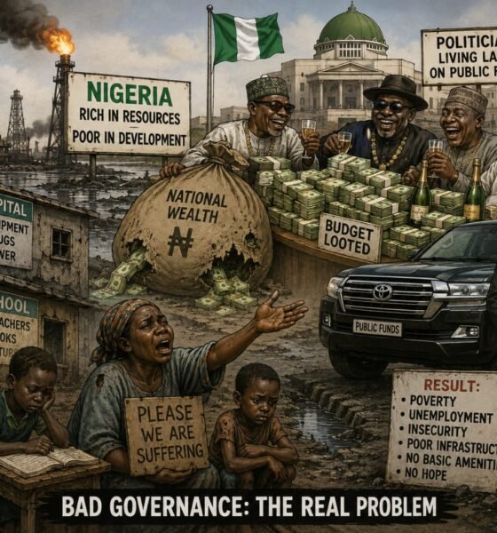 BAD GOVERNANCE IN NIGERIA: A THREAT TO NATIONAL DEVELOPMENT